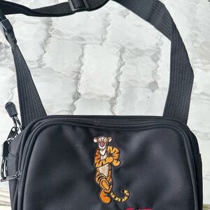 Disney Black Belt Bag with Tigger Design